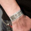 Armband mit QR Code oder Barcode für Festivals & Events