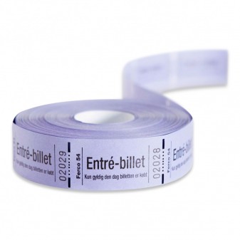 Rollen-Eintrittskarten