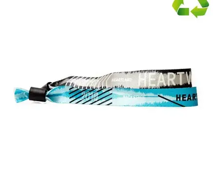 Nachhaltige Festivalbändchen mit Digitaldruck