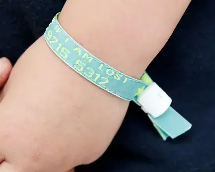 ID Armbänder für Kinder