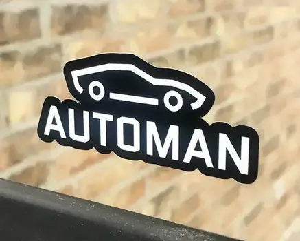 Konturgeschnittene Aufkleber
