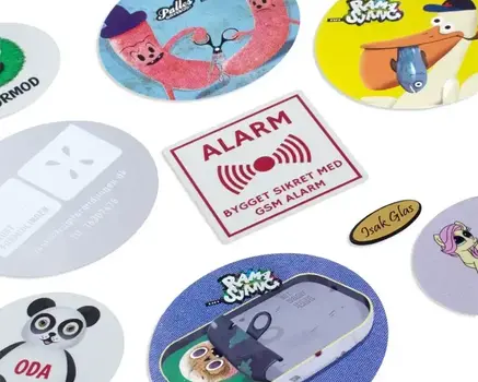 Fortgeschrittener Designer für Papieraufkleber