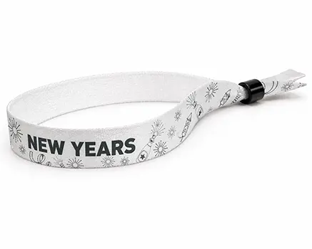 Festivalbändchen für die Silvesterparty